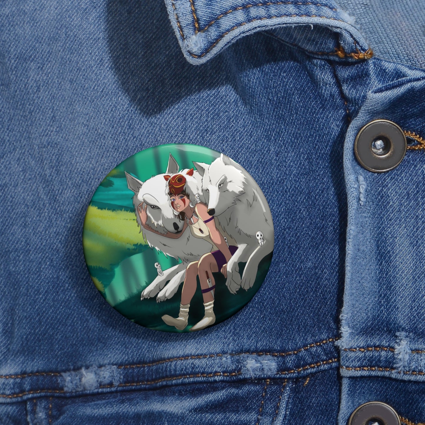 Custom Animal-Themed Pin Buttons – Whimsical Design for Nature Lovers