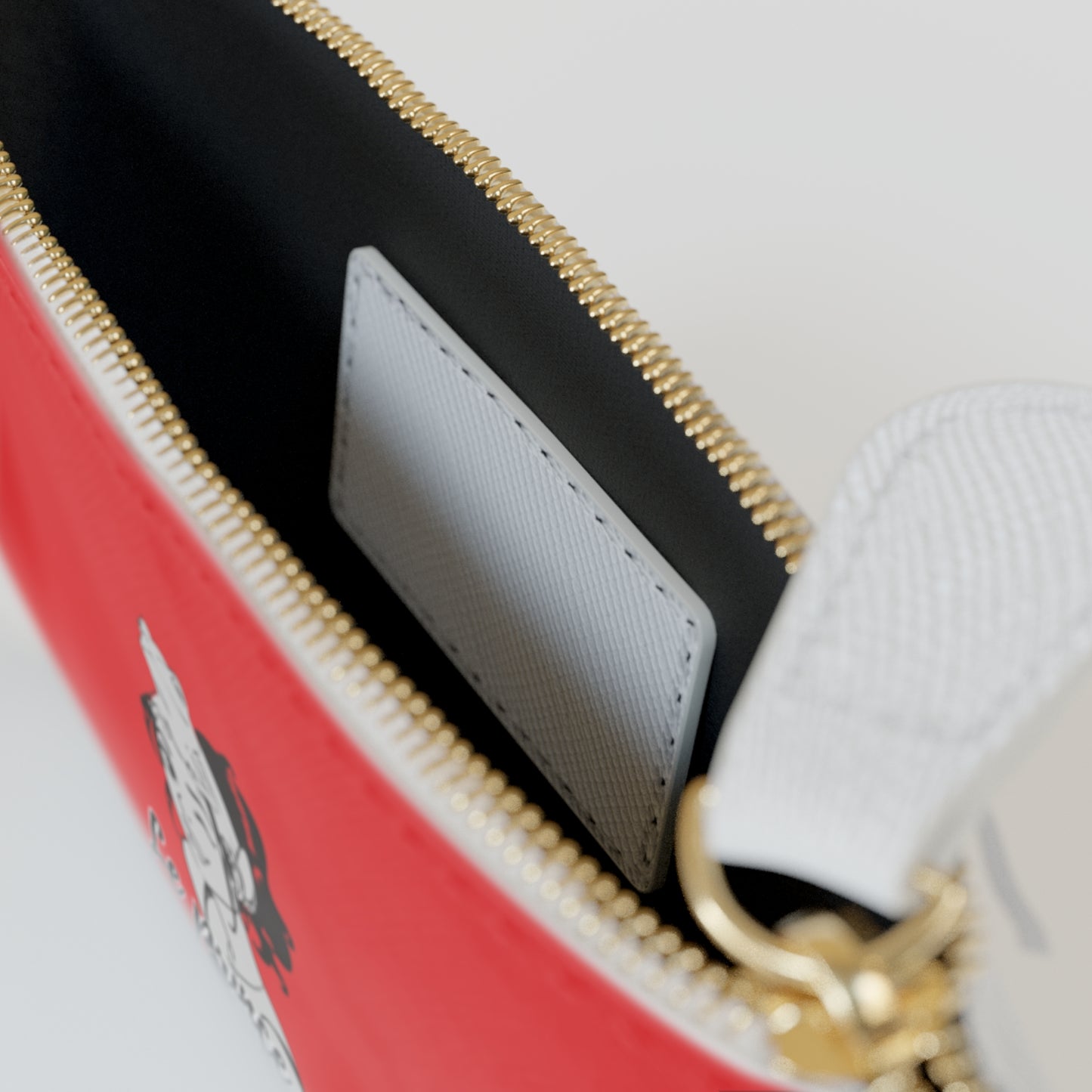Flamboyants - Mini Clutch Bag - blanc