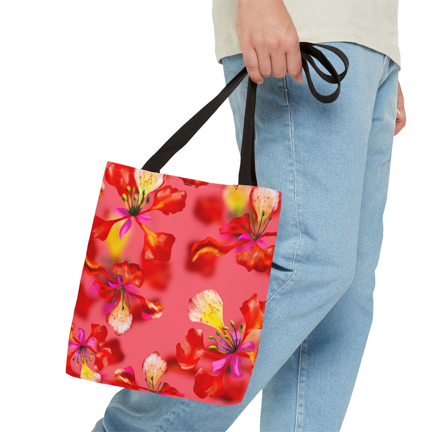 Flamboyants - Tote Bag - rose