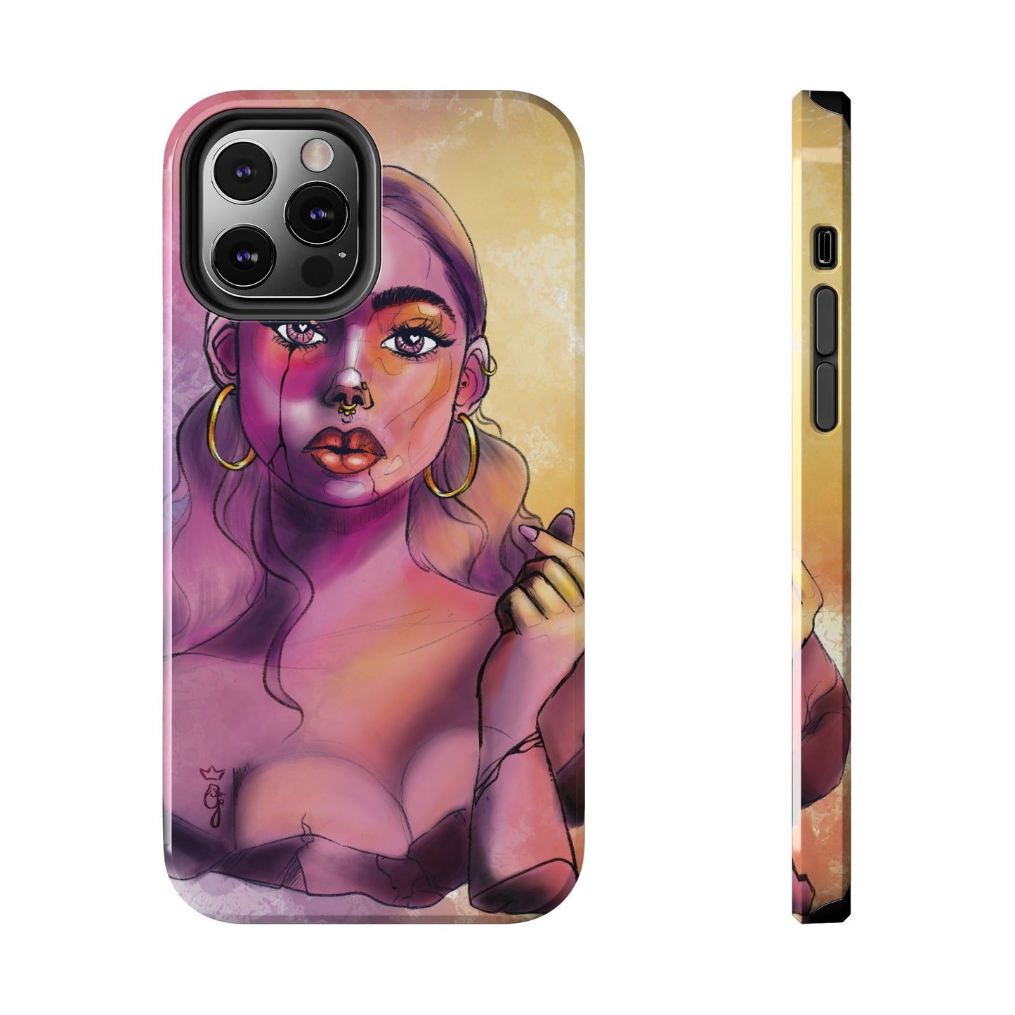 Crushed - Silicone Phone Case for iPhone 12 Pro