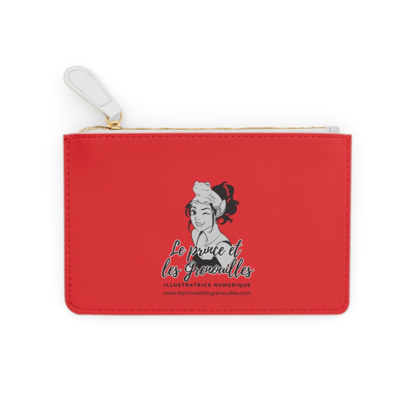 Flamboyants - Mini Clutch Bag - blanc