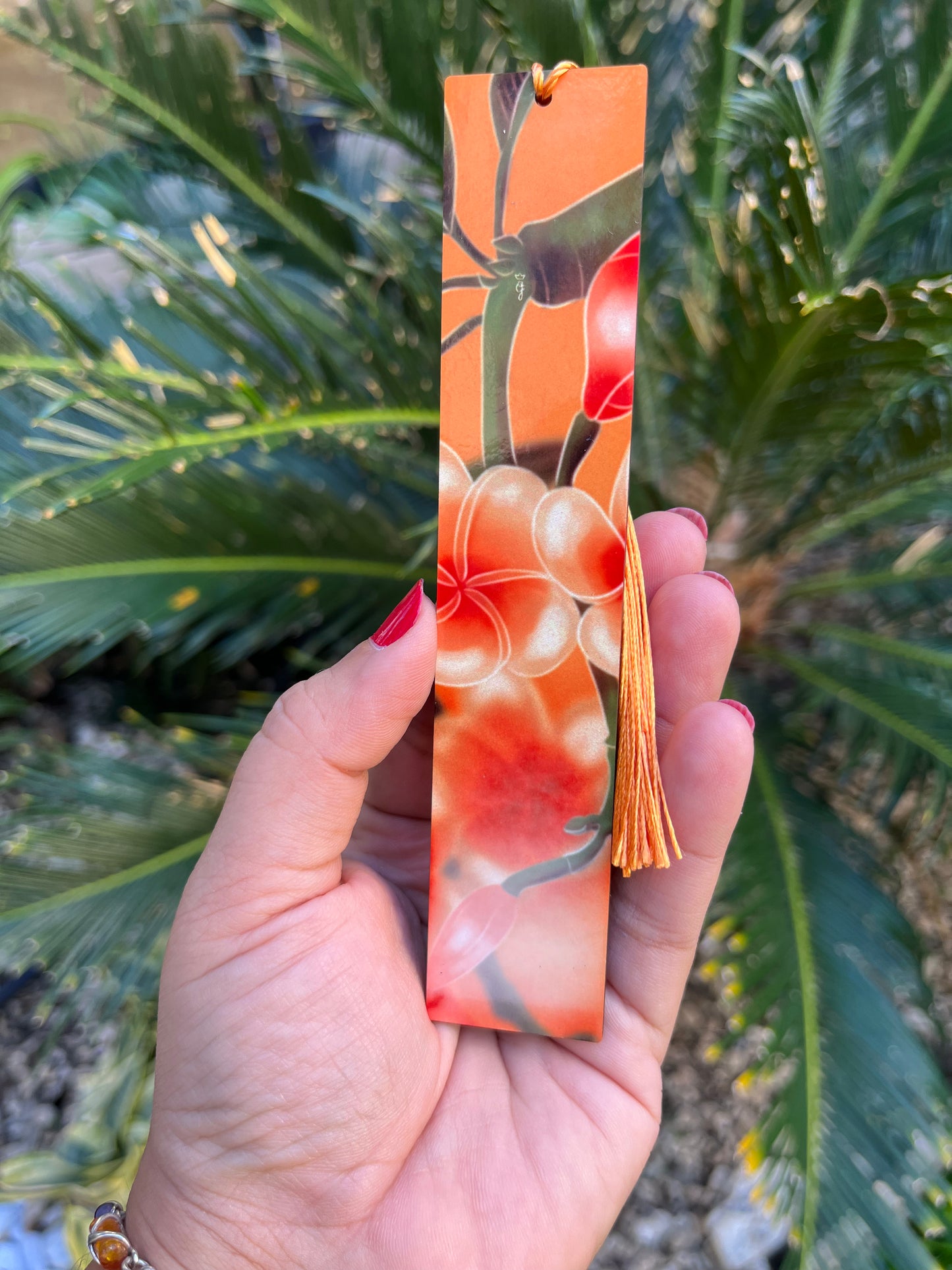 Reunion Flowers bookmarks