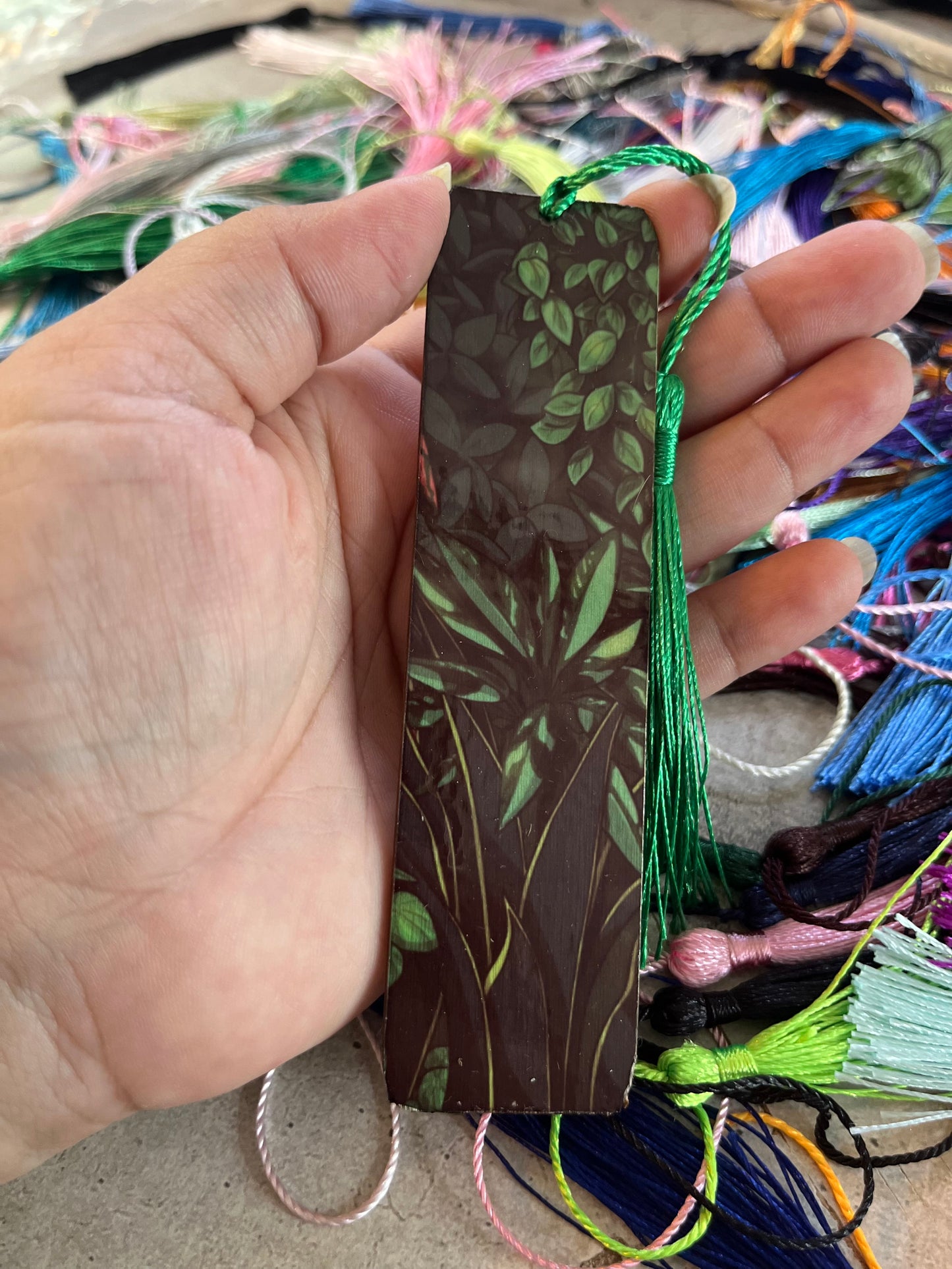 Wooden bookmarks