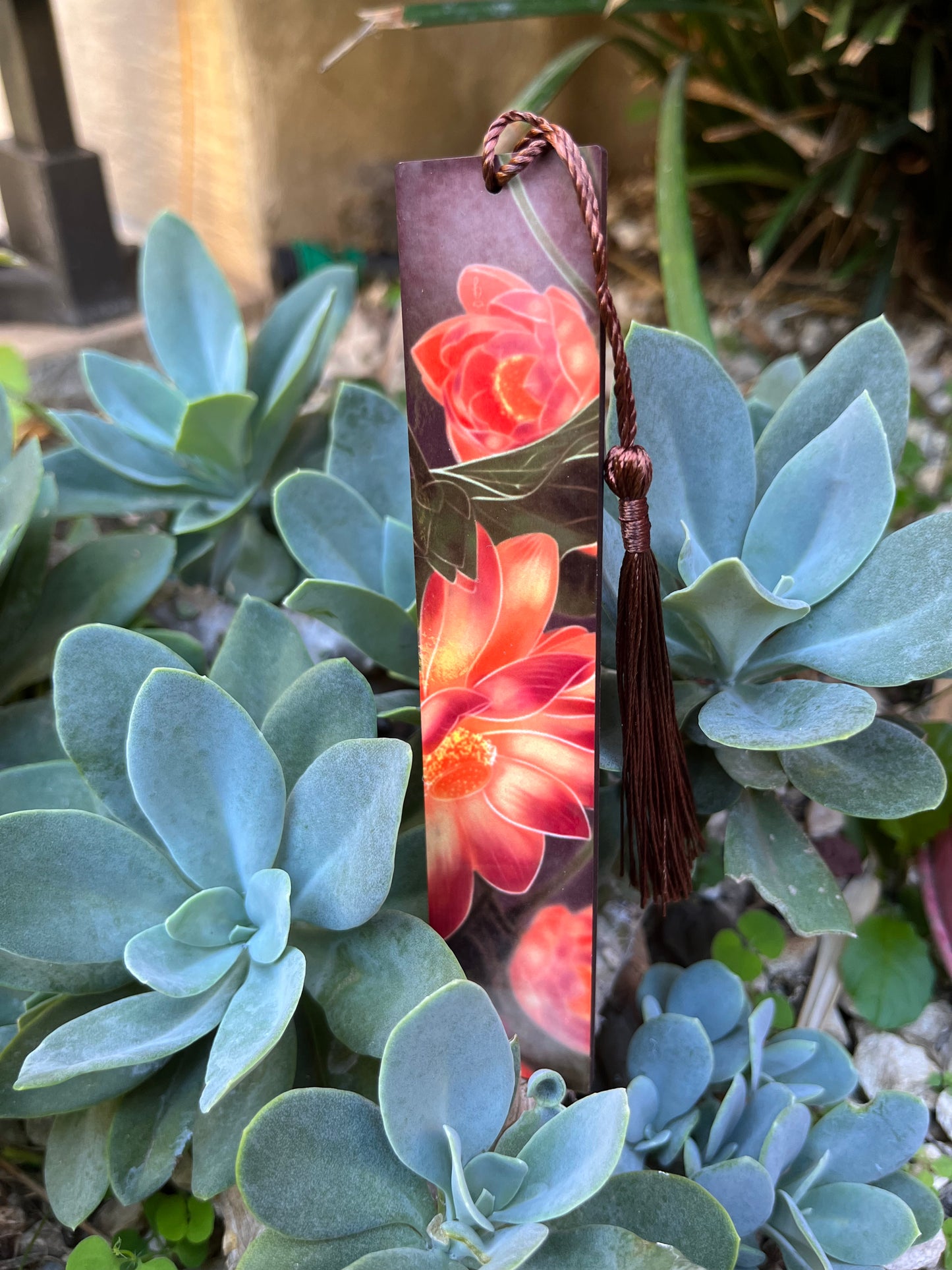 Reunion Flowers bookmarks