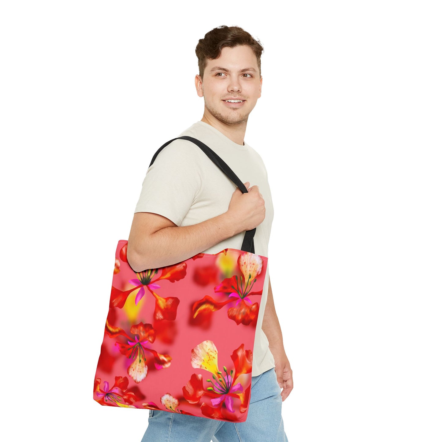 Flamboyants - Tote Bag - rose