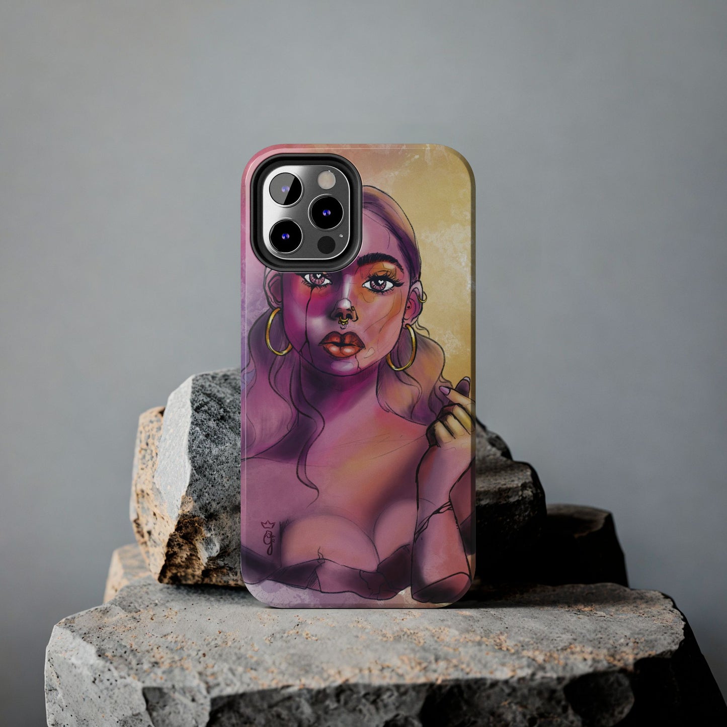 Crushed - Silicone Phone Case for iPhone 12 Pro