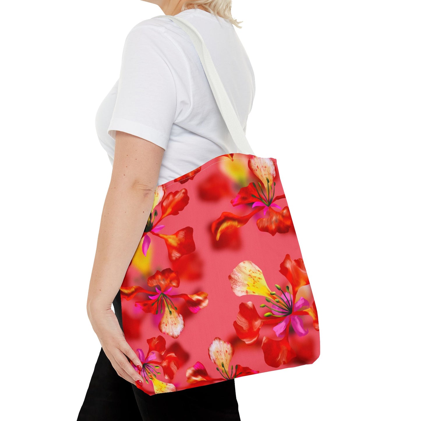 Flamboyants - Tote Bag - rose