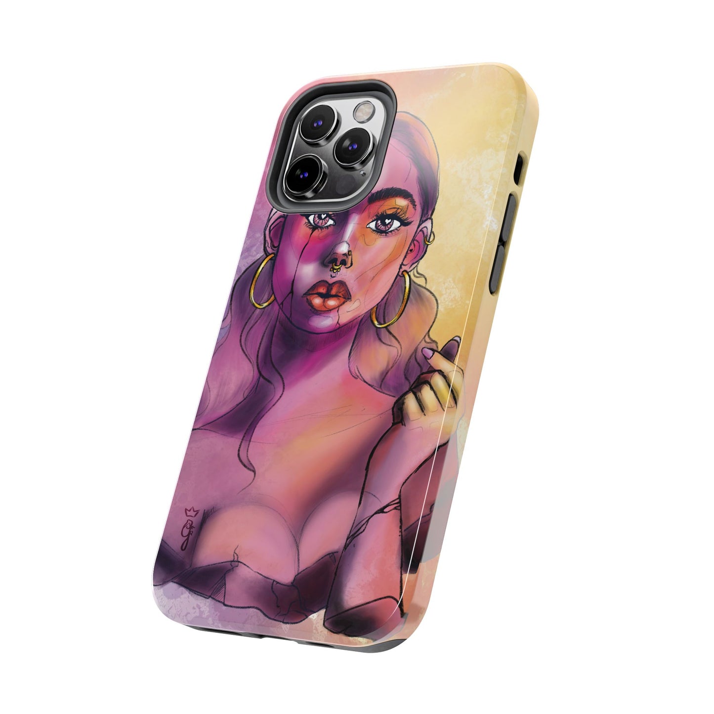Crushed - Silicone Phone Case for iPhone 12 Pro