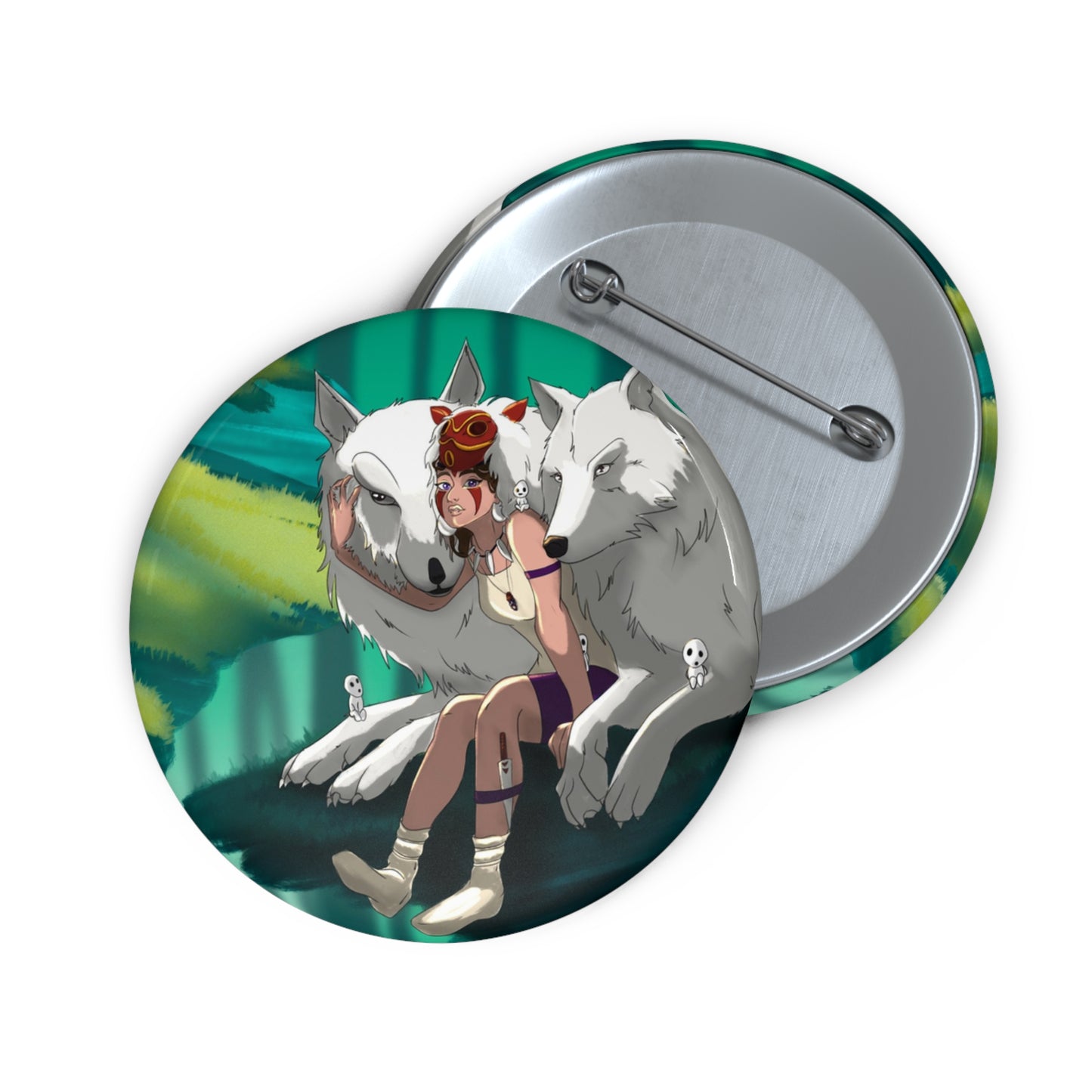 Custom Animal-Themed Pin Buttons – Whimsical Design for Nature Lovers