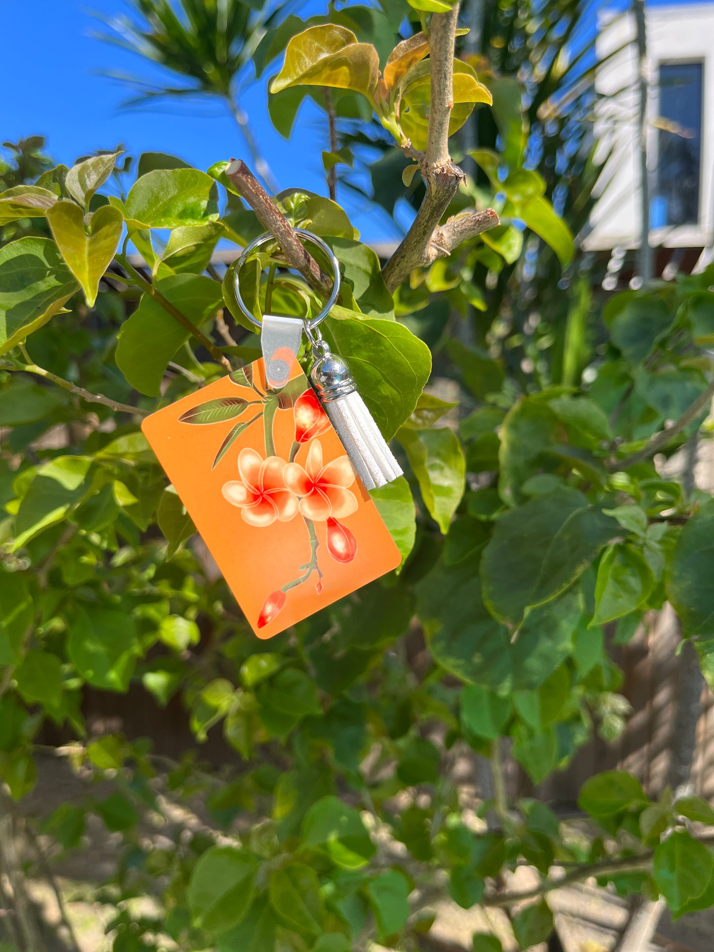 Porte-clés Fleurs de la Réunion