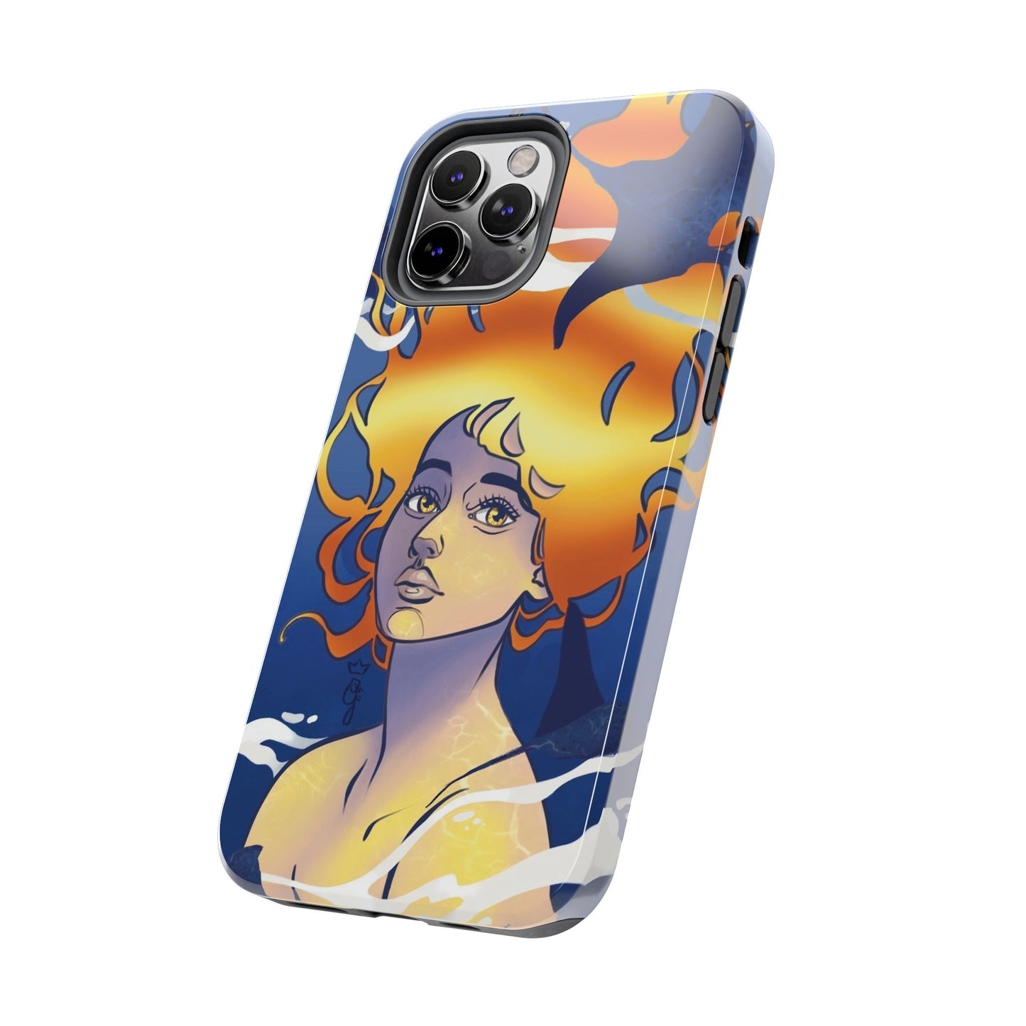 Verseau - Étui de téléphone en silicone pour iPhone 12 Pro