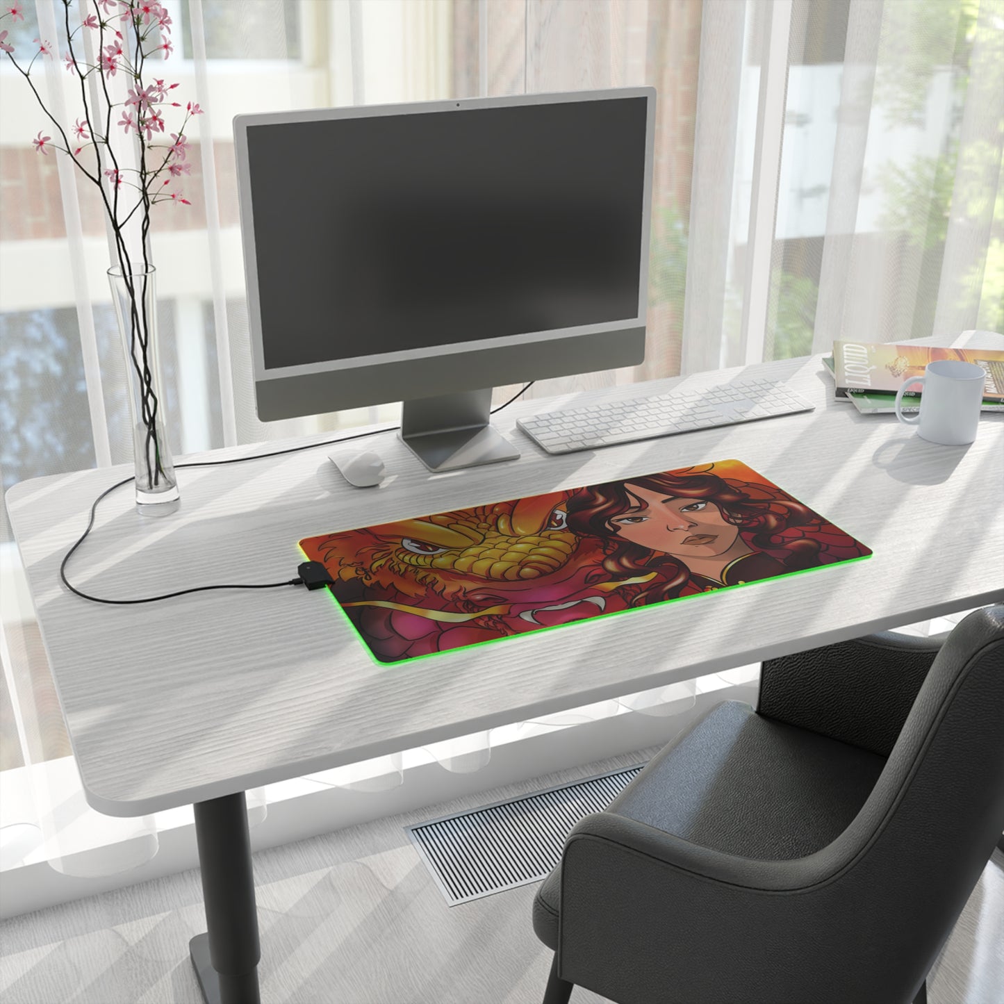 Sheryna - tapis de jeux vidéo à LED