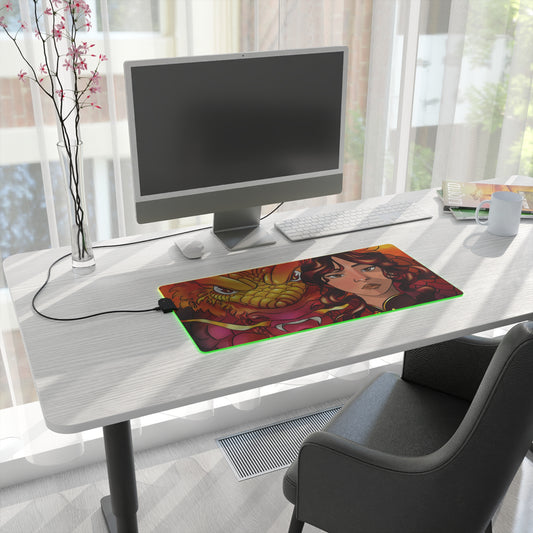 Sheryna - tapis de jeux vidéo à LED
