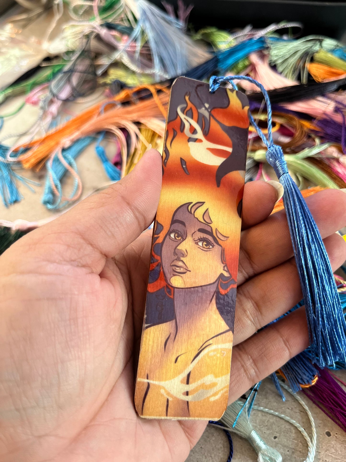 Wooden bookmarks