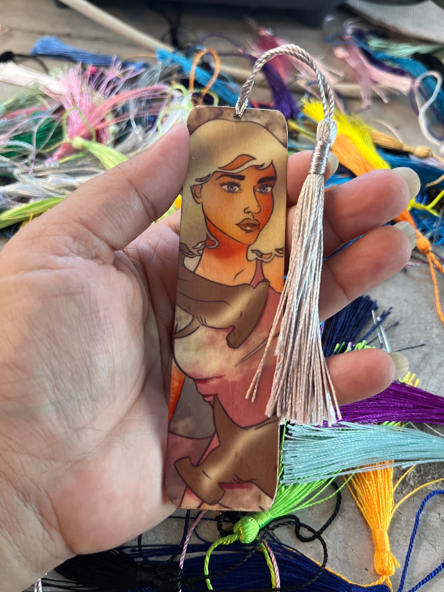 Wooden bookmarks