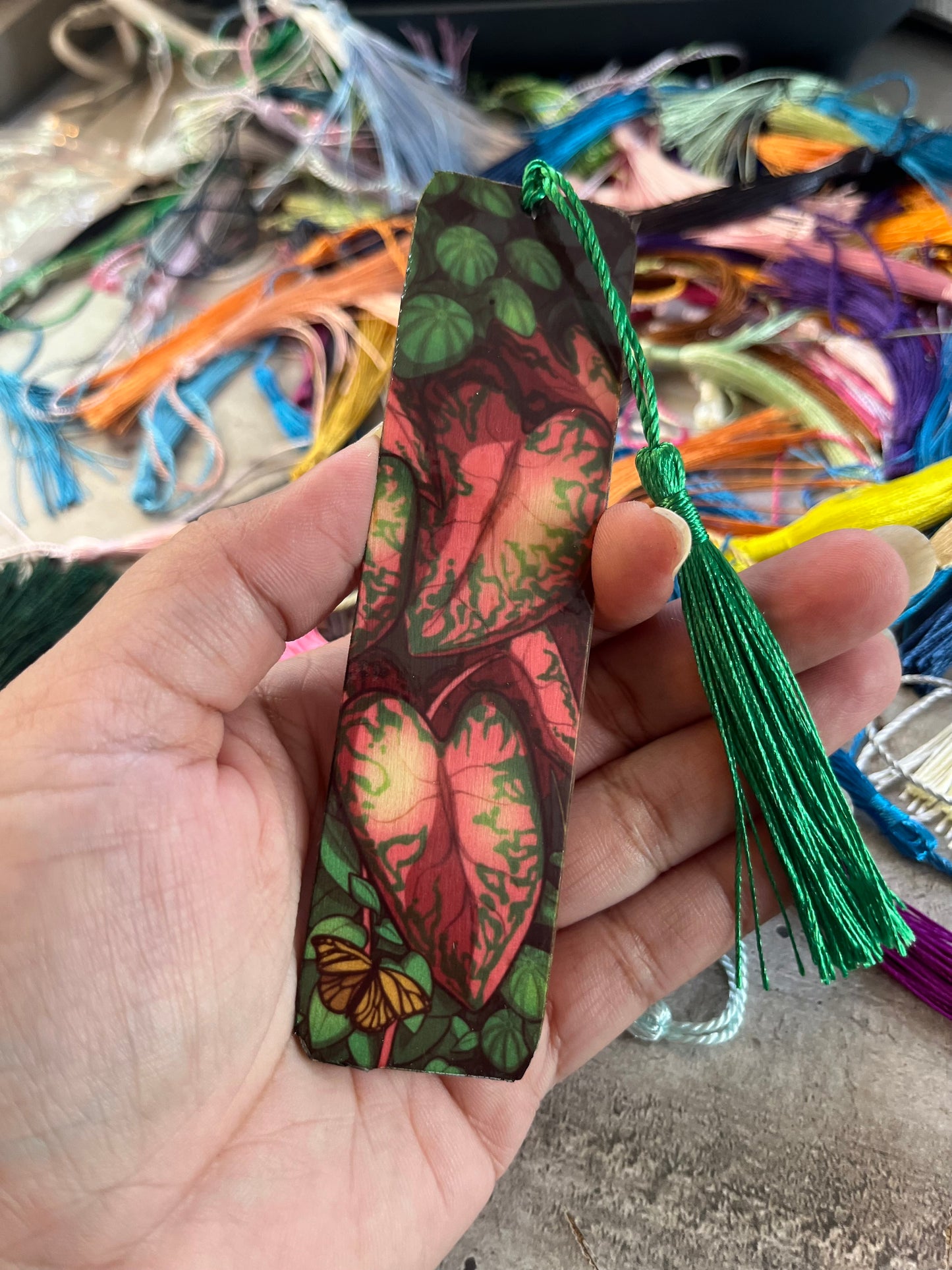 Wooden bookmarks