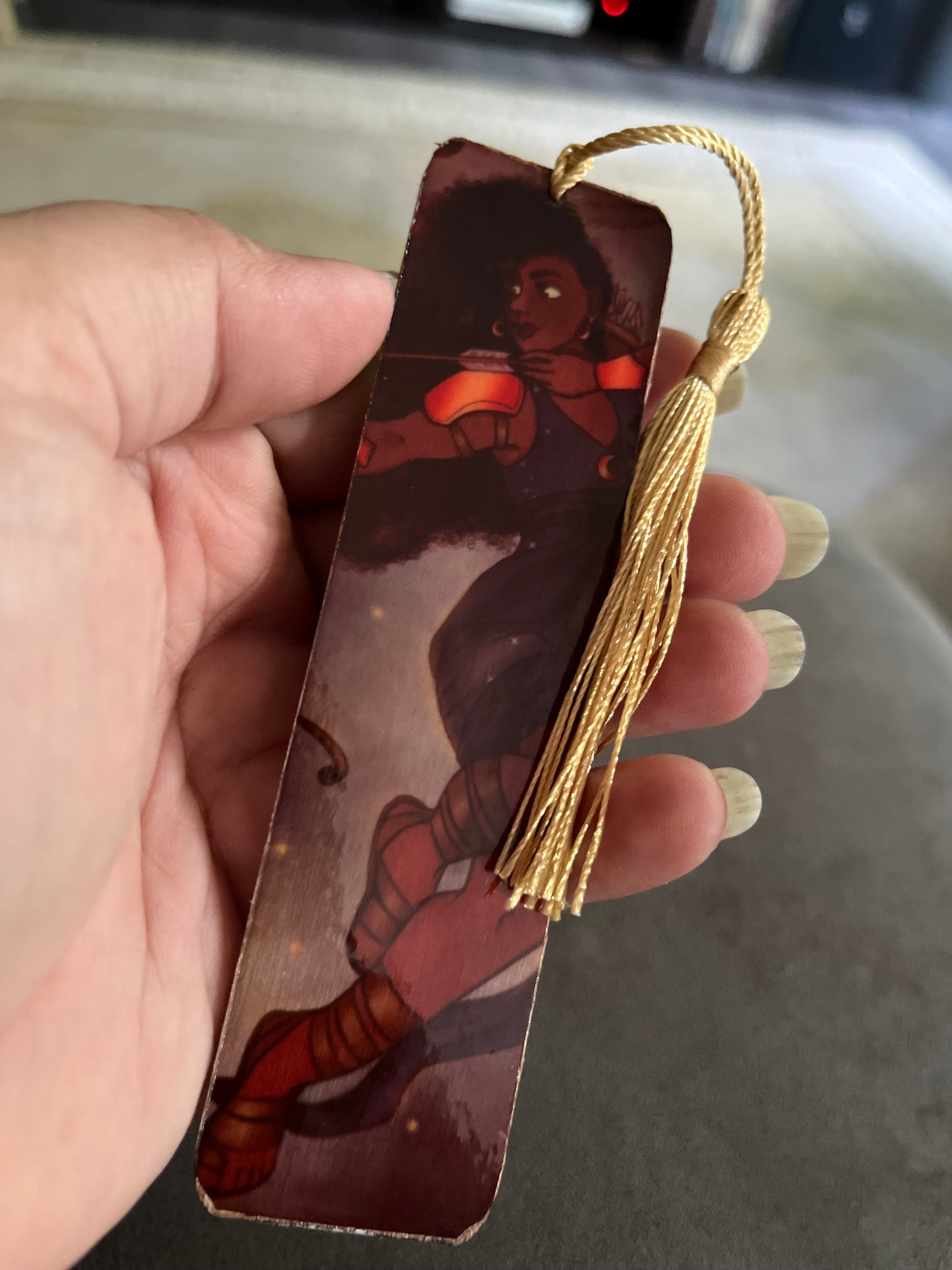 Wooden bookmarks