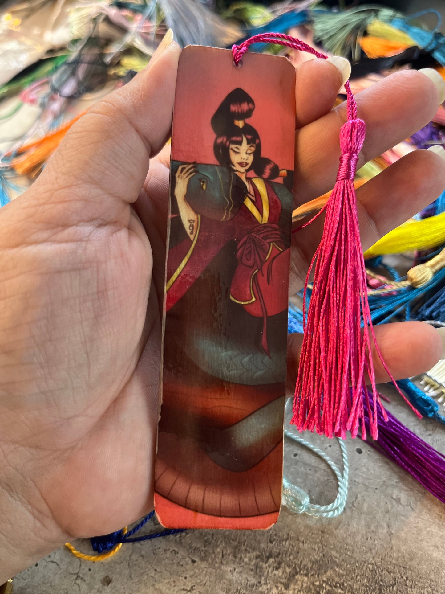 Wooden bookmarks