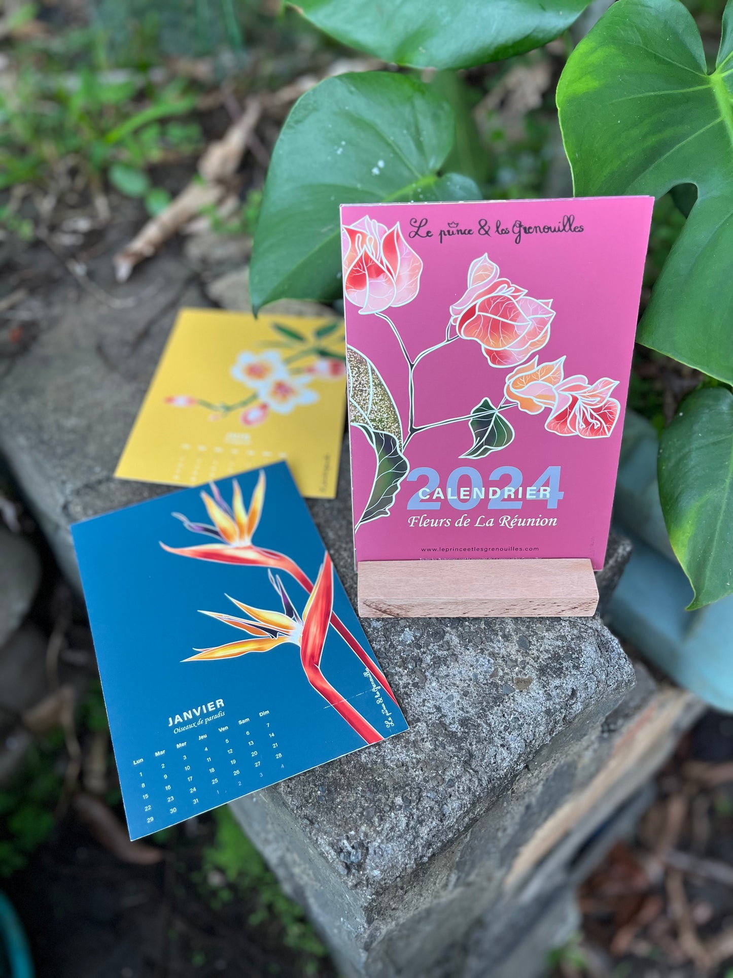 2024 Calendar Flowers of Reunion Island