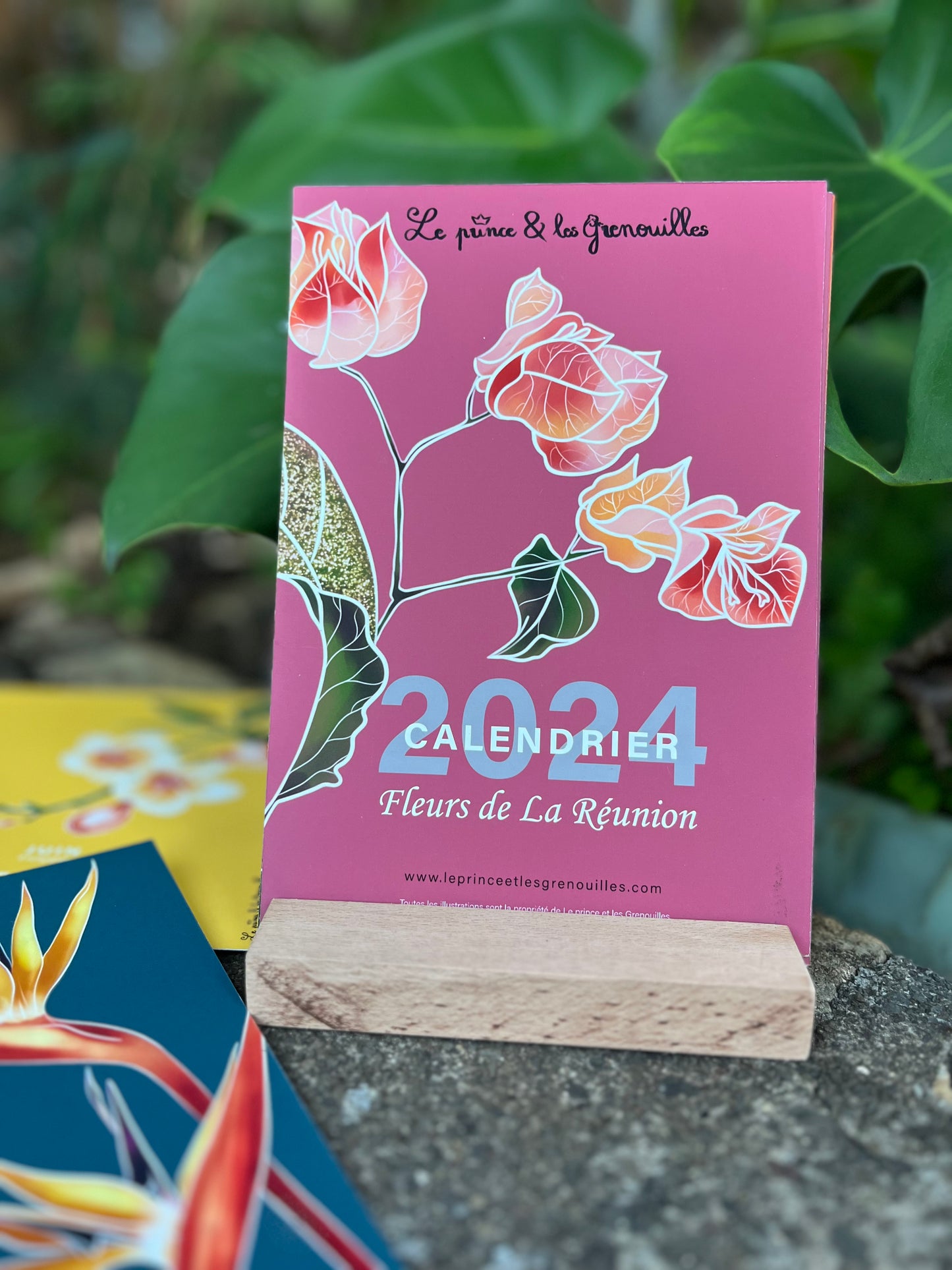 2024 Calendar Flowers of Reunion Island