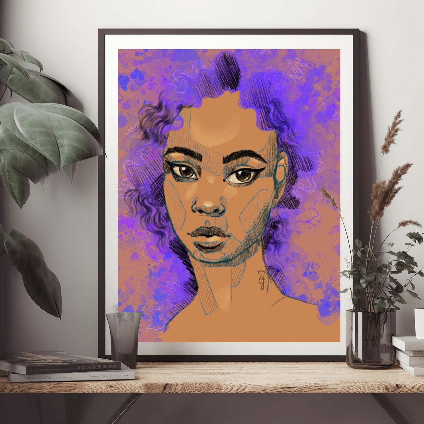 Violet - 30x40