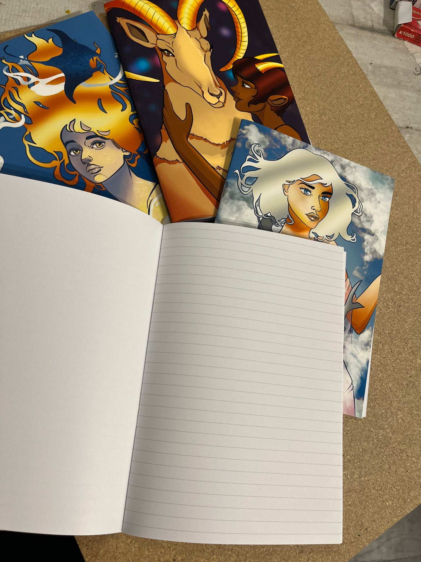 Simple bound notebook