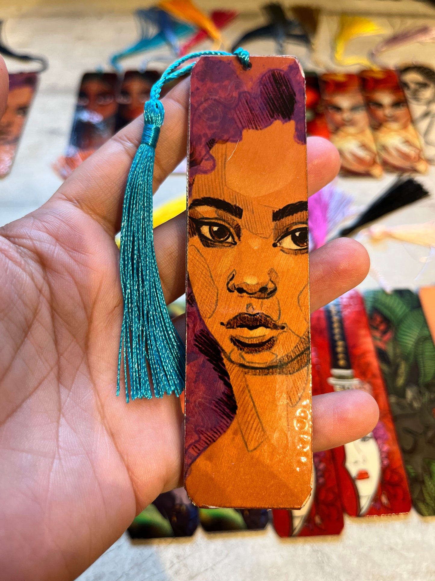 Wooden bookmarks