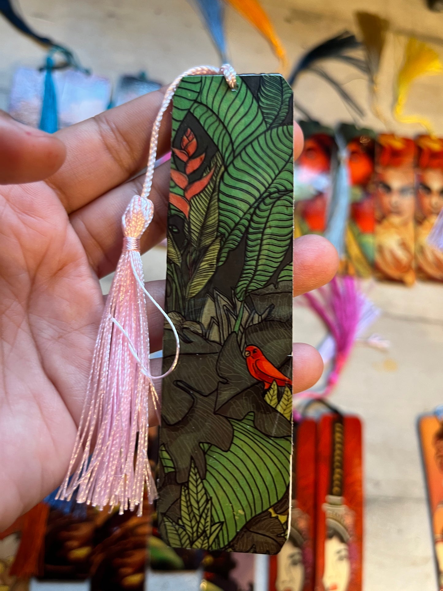 Wooden bookmarks