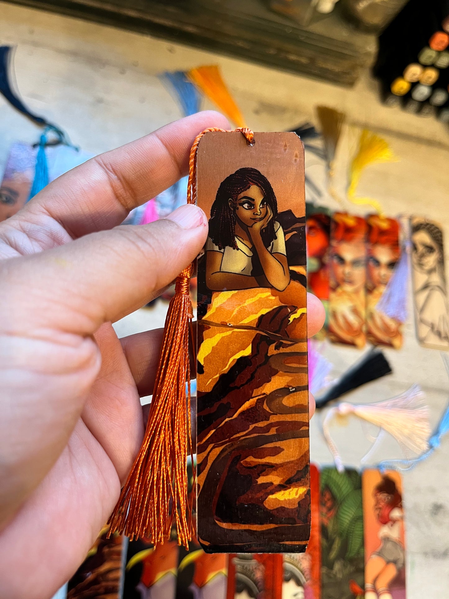 Wooden bookmarks