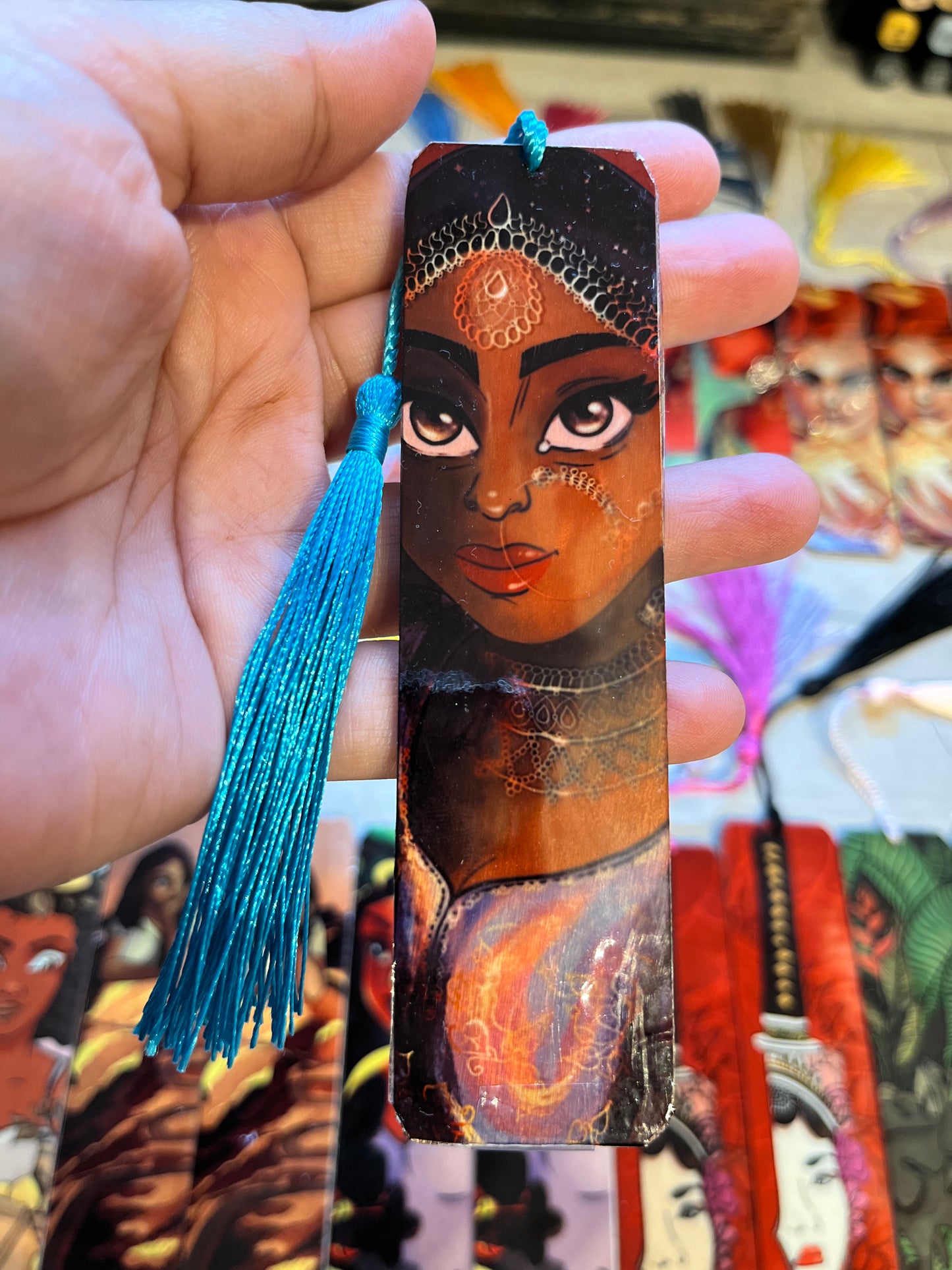 Wooden bookmarks
