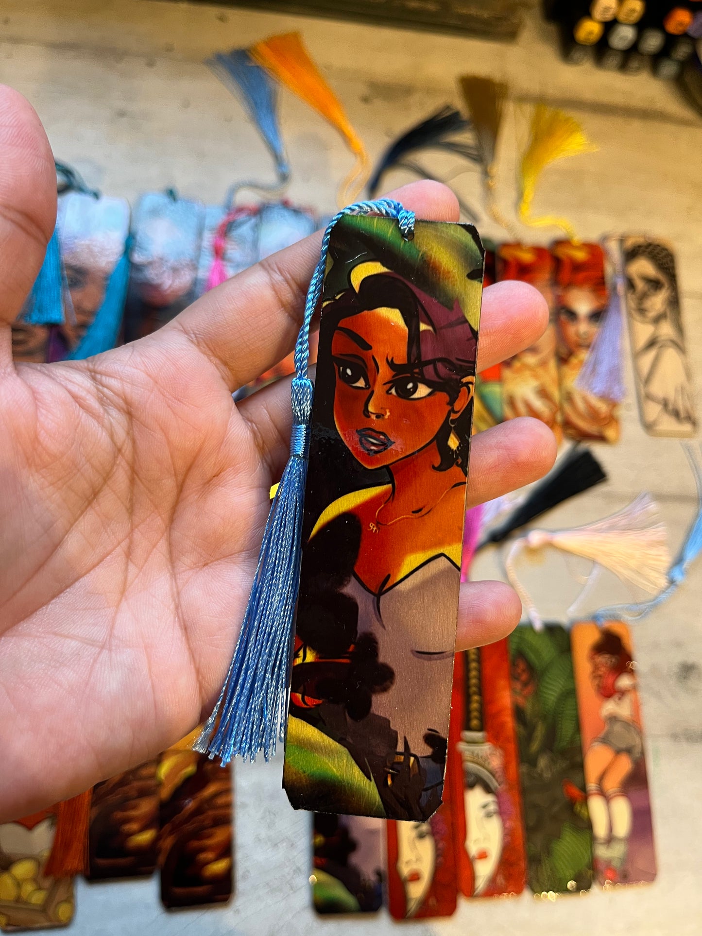 Wooden bookmarks