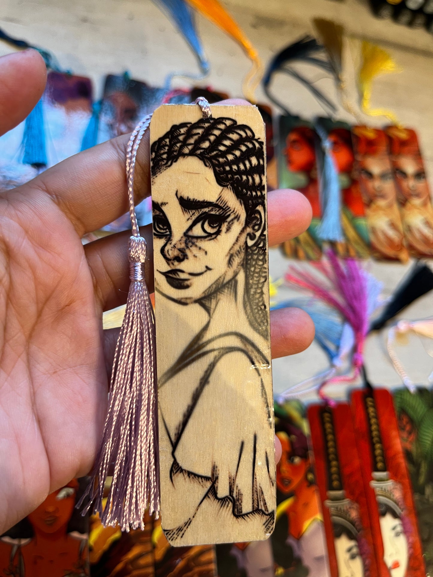 Wooden bookmarks