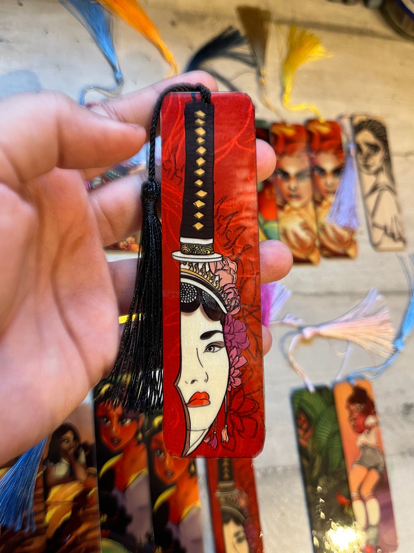 Wooden bookmarks