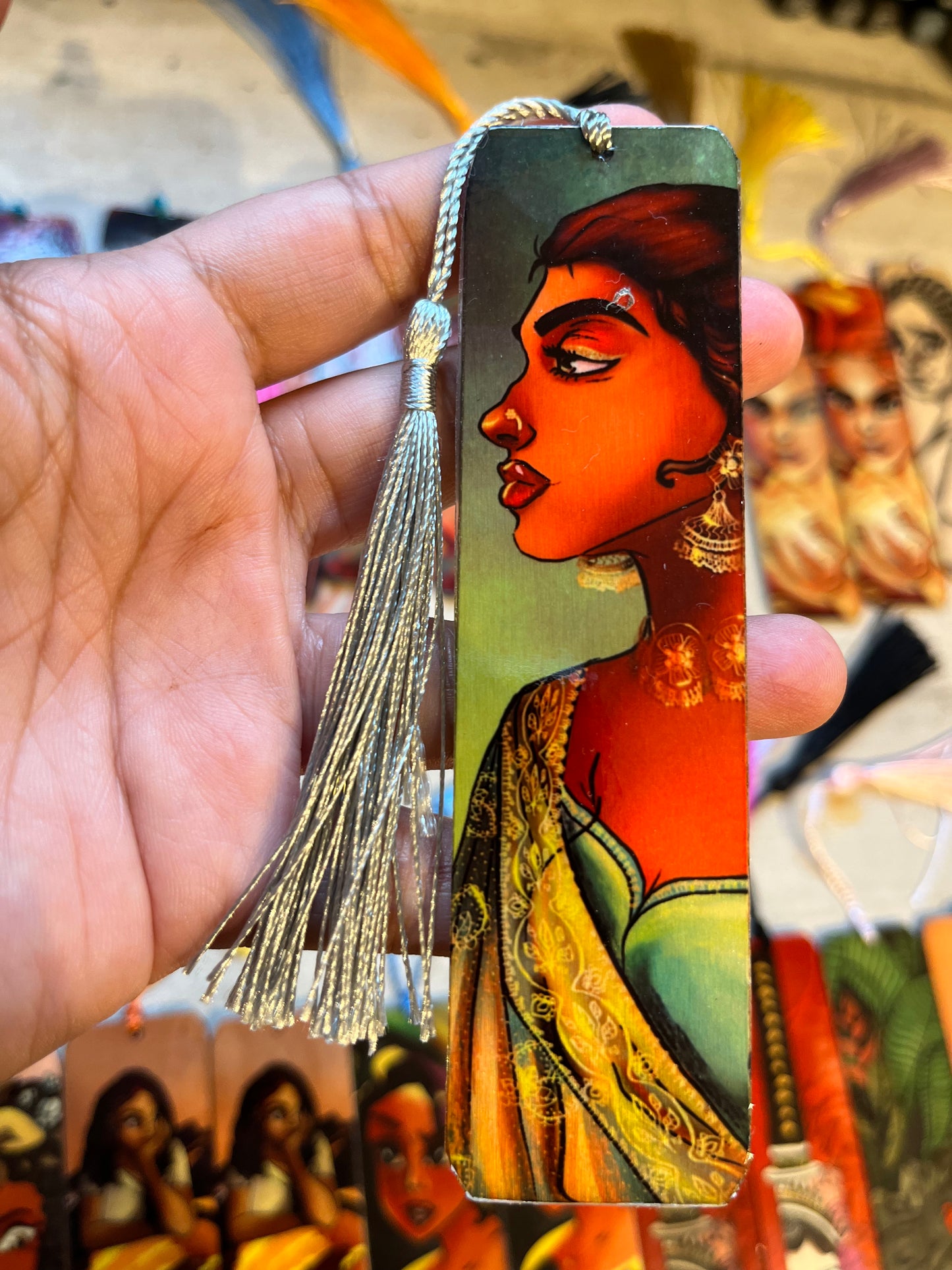 Wooden bookmarks