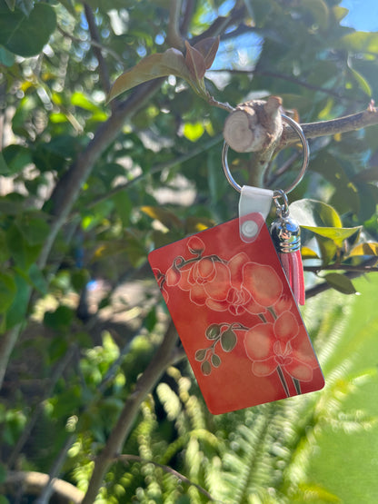 Porte-clés Fleurs de la Réunion