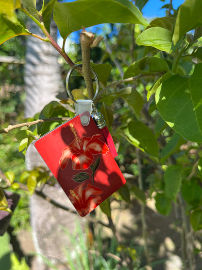 Porte-clés Fleurs de la Réunion