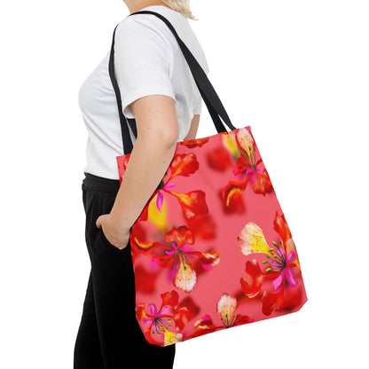 Flamboyants - Tote Bag - rose