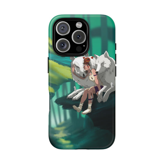 Princesse Mononoke - étui pour téléphone portable iPhone 14, 15 et 16