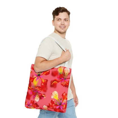 Flamboyants - Tote Bag - rose