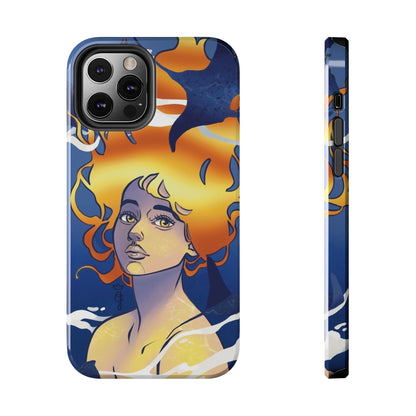 Aquarius - Silicone Phone Case for iPhone 12 Pro