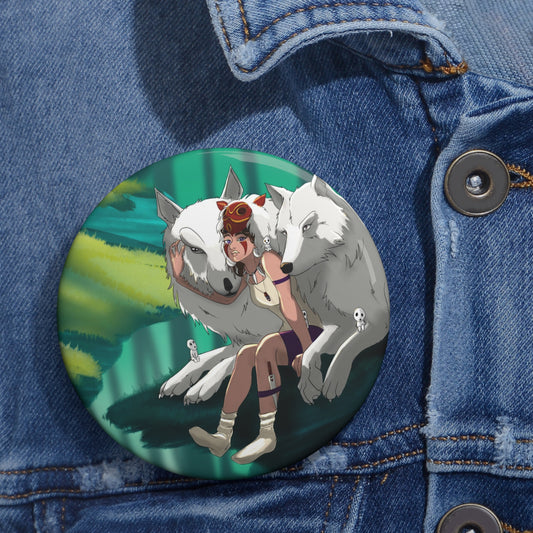 Princesse Mononoke - badge