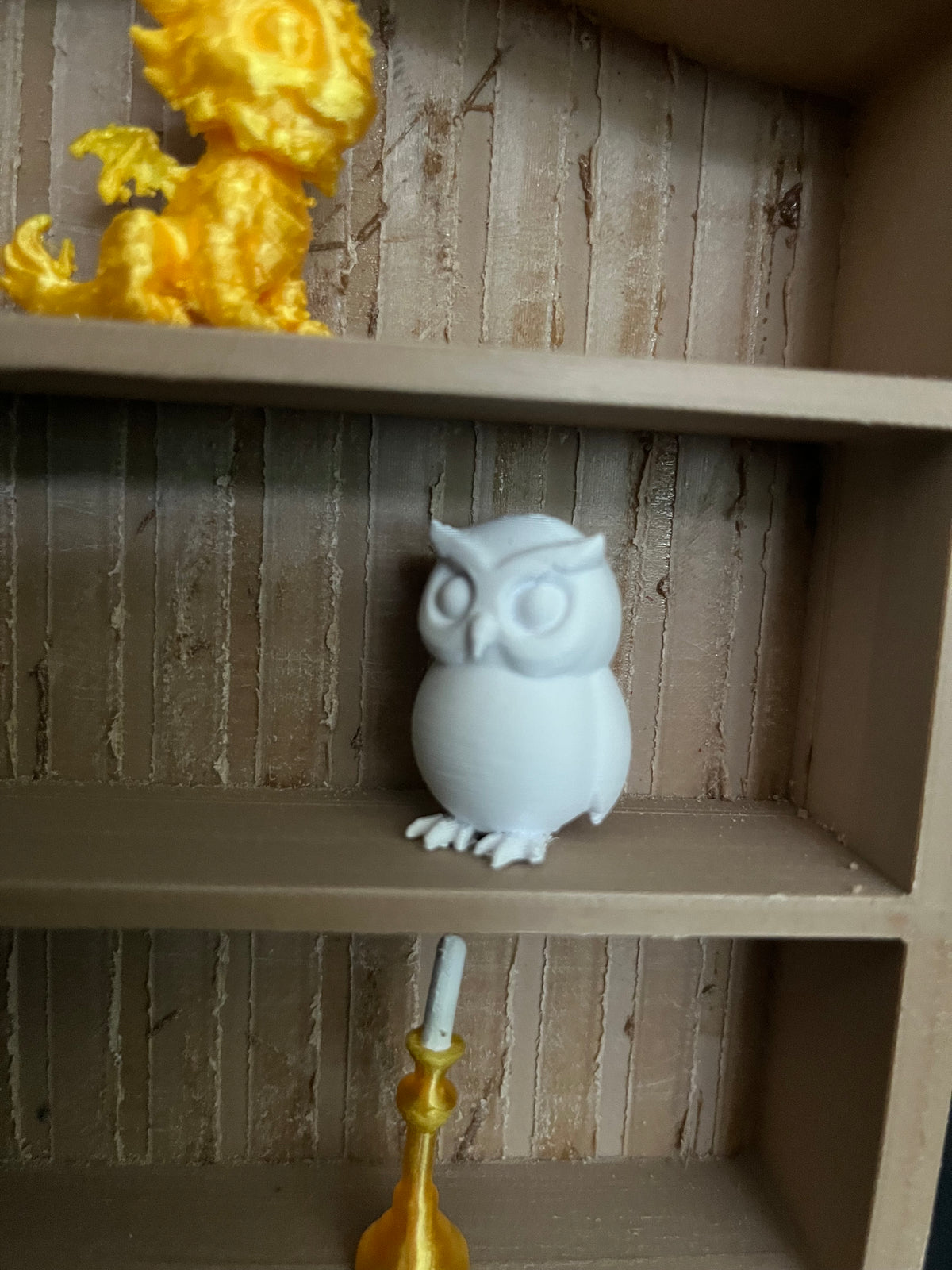 Miniatures objets pour mini bibliothèque