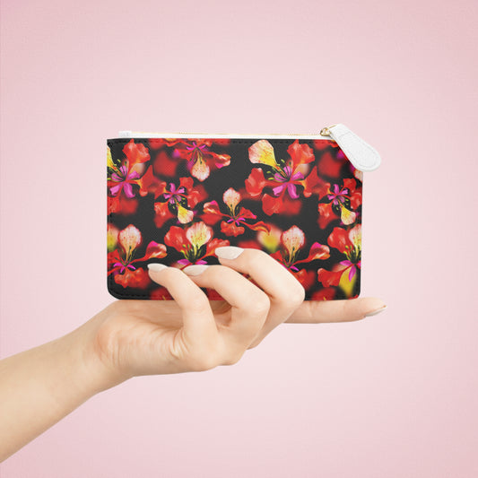 Flamboyants - Mini Clutch Bag - noir
