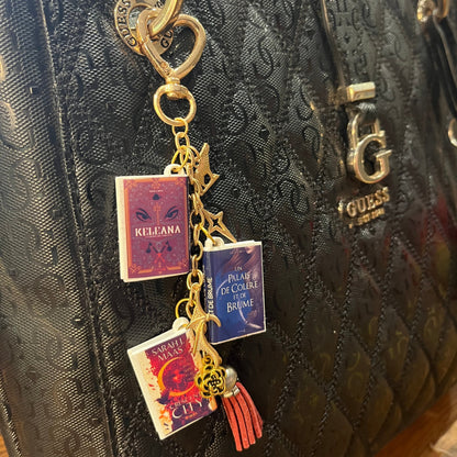 Atelier Mini Bookcharms du 23 Septembre au café librairie Soeurcières