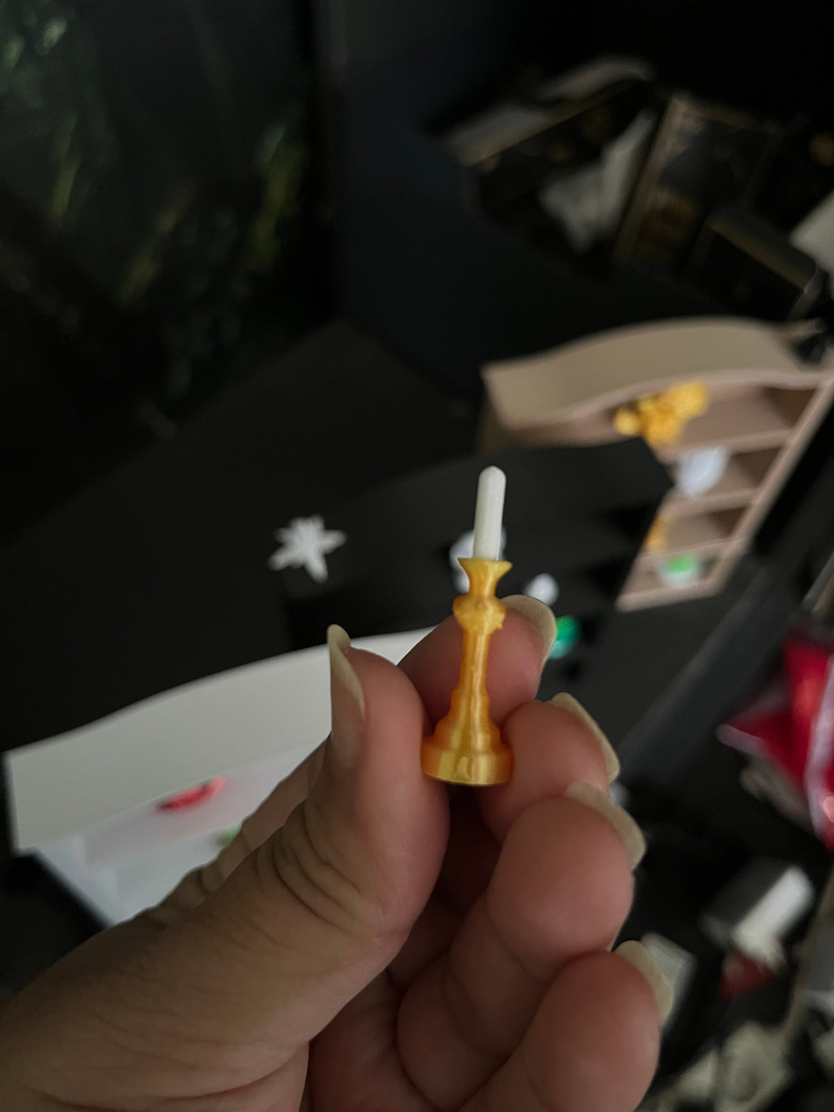 Miniatures objets pour mini bibliothèque