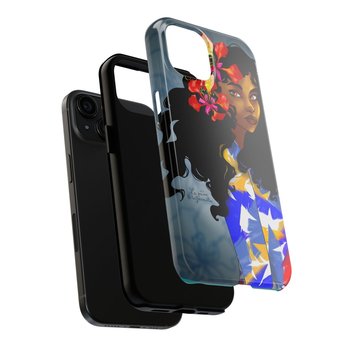 Flamboyante ! - Étui de téléphone en silicone pour iPhone et Samsung Galaxy