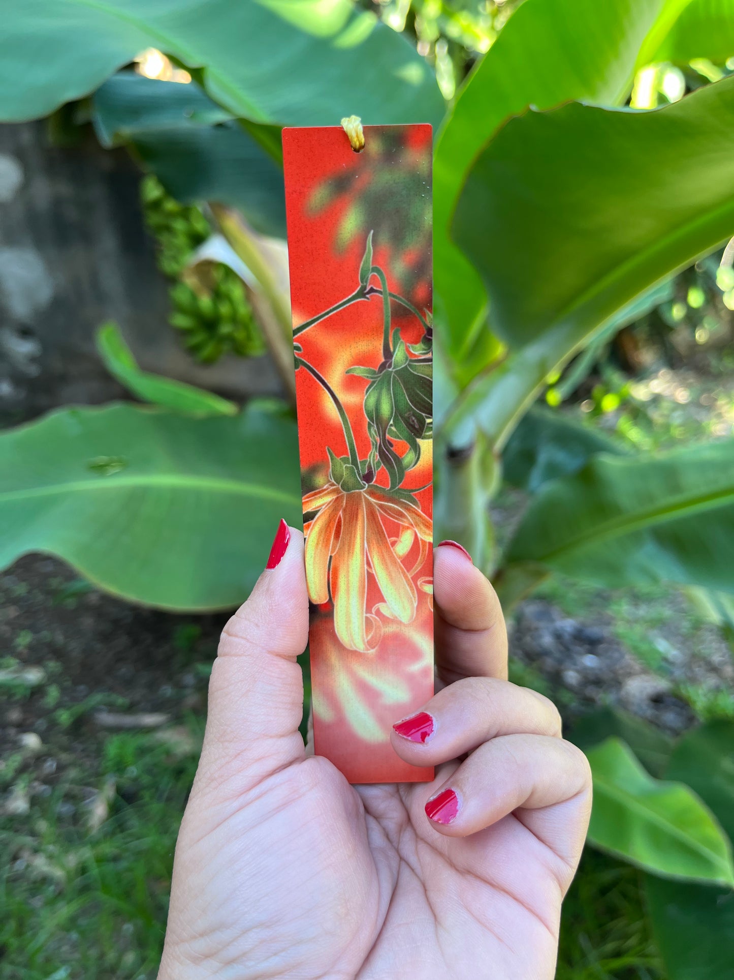 Reunion Flowers bookmarks