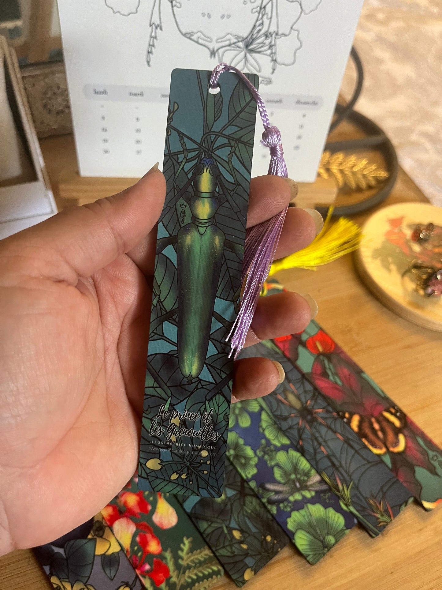 Bébêtes la kour - Marque-pages