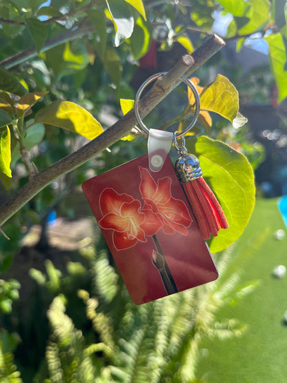 Porte-clés Fleurs de la Réunion